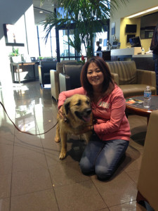 Chance and Karen at Van Nuys Airport
